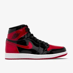 Basketbol Ayakkabısı Air Jordan 1 Patent Bred - Görsel 1
