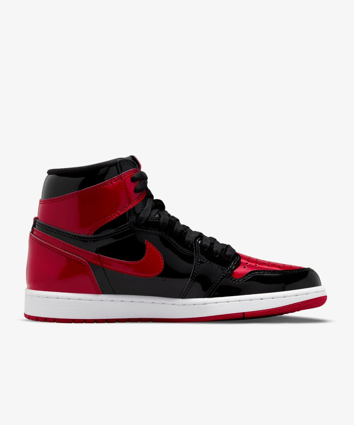 Basketbol Ayakkabısı Air Jordan 1 Patent Bred - Görsel 3