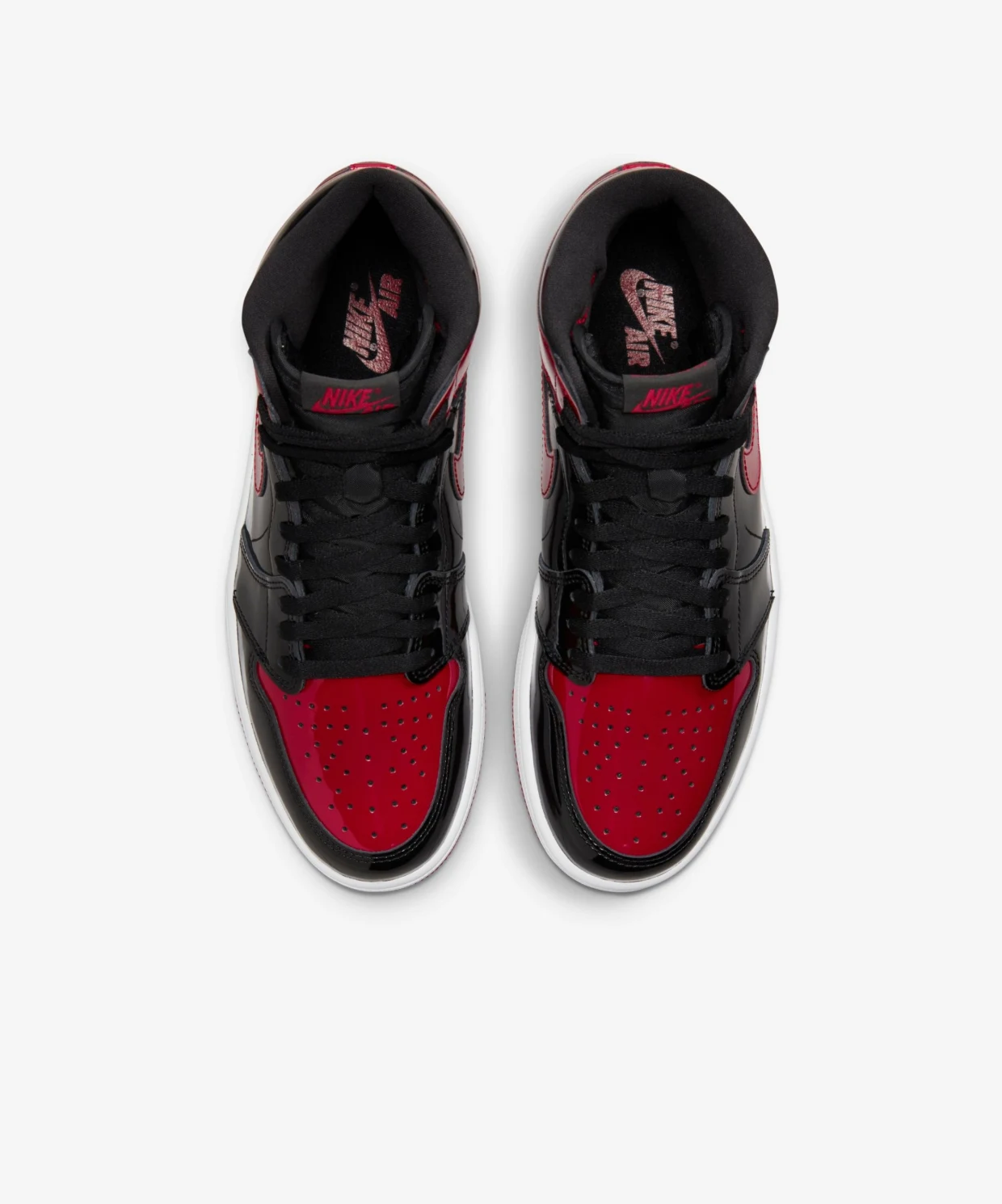 Basketbol Ayakkabısı Air Jordan 1 Patent Bred - Görsel 4