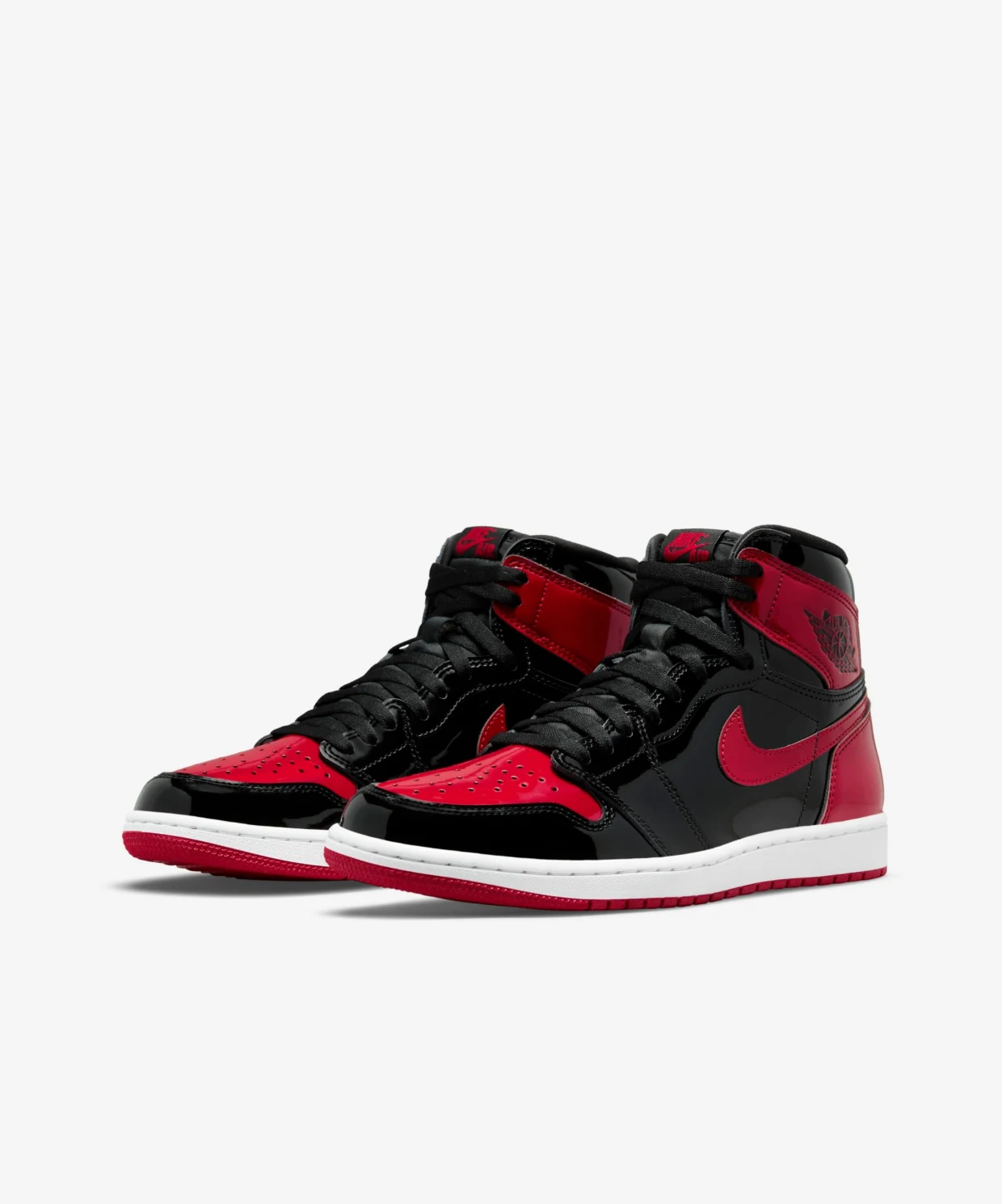 Basketbol Ayakkabısı Air Jordan 1 Patent Bred - Görsel 5