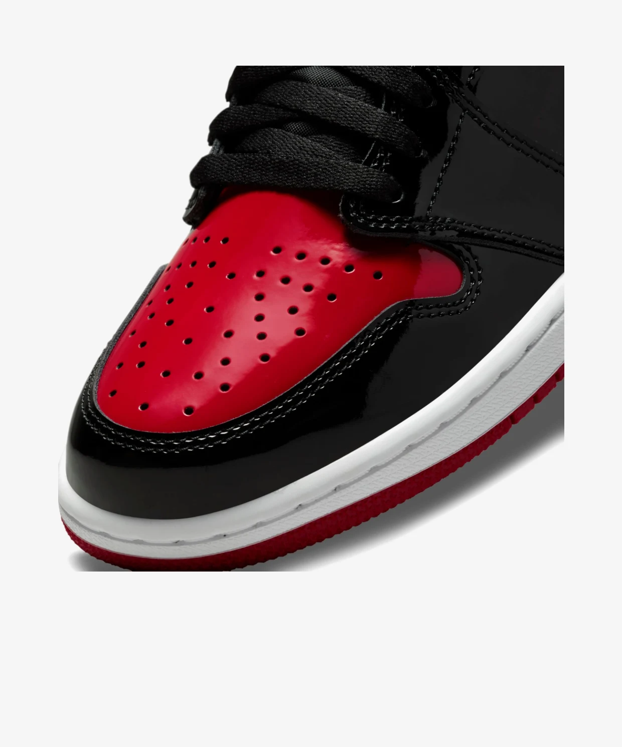 Basketbol Ayakkabısı Air Jordan 1 Patent Bred - Görsel 7