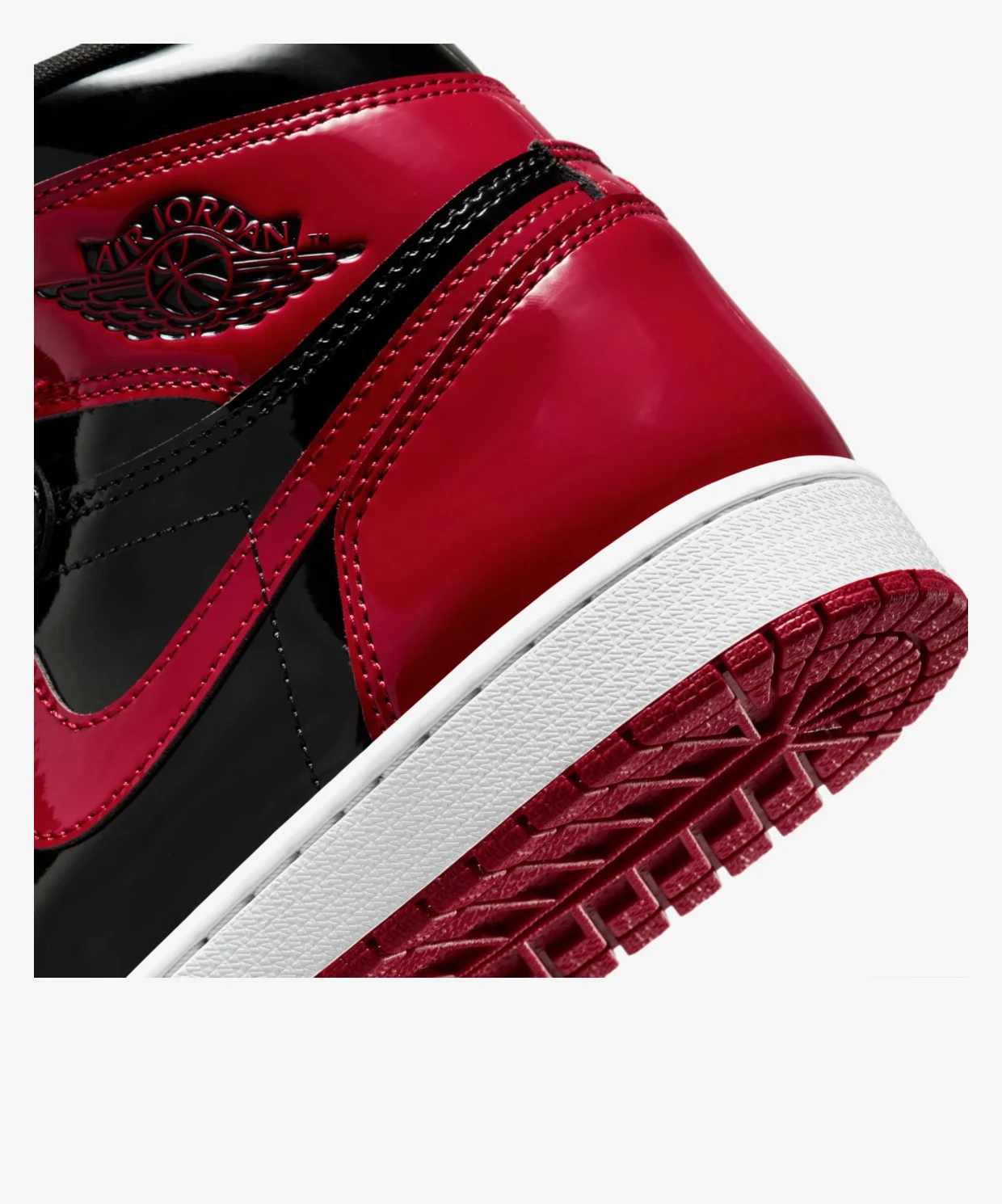 Basketbol Ayakkabısı Air Jordan 1 Patent Bred - Görsel 8