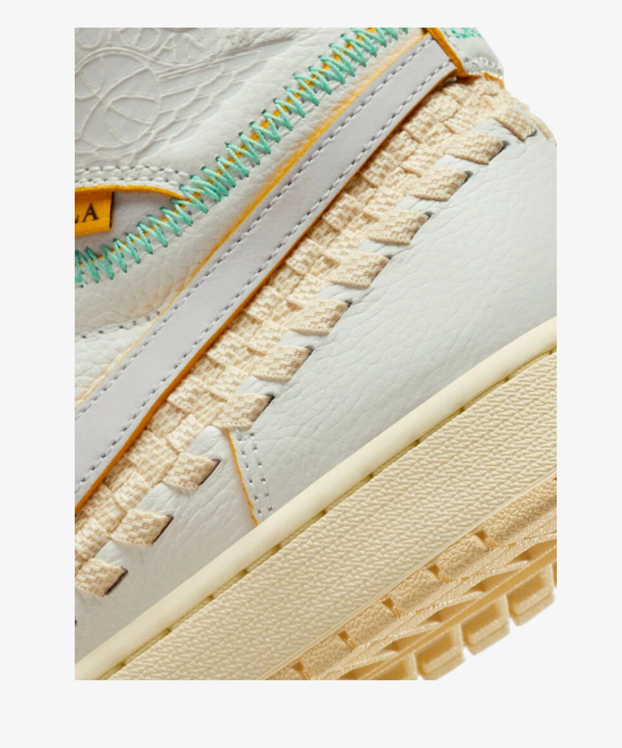 Basketbol Ayakkabısı Air Jordan 1 Retro High OG SP Union LA Bephies Beauty Supply Summer of ‘96 - Görsel 6